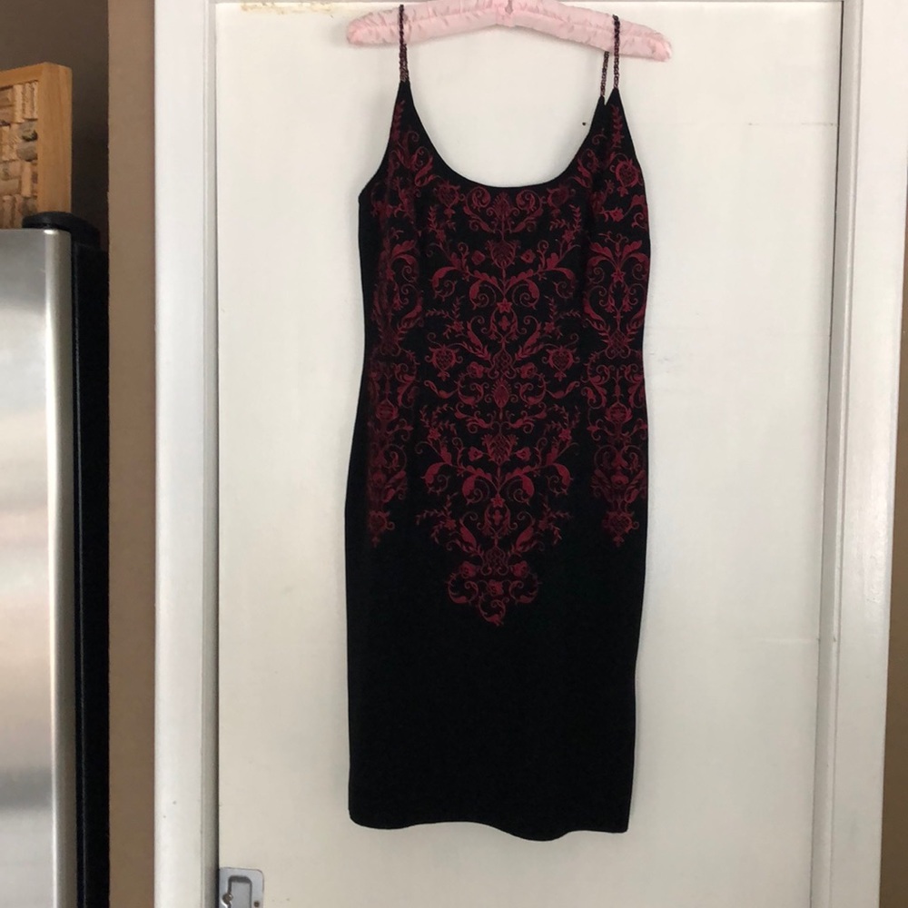 Red/black dress